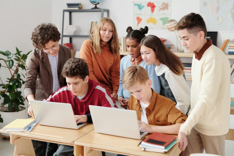 Schüler lernen